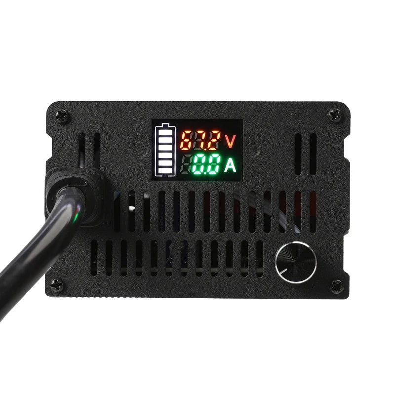 60V Adjustable Fast Charger 1A–20A