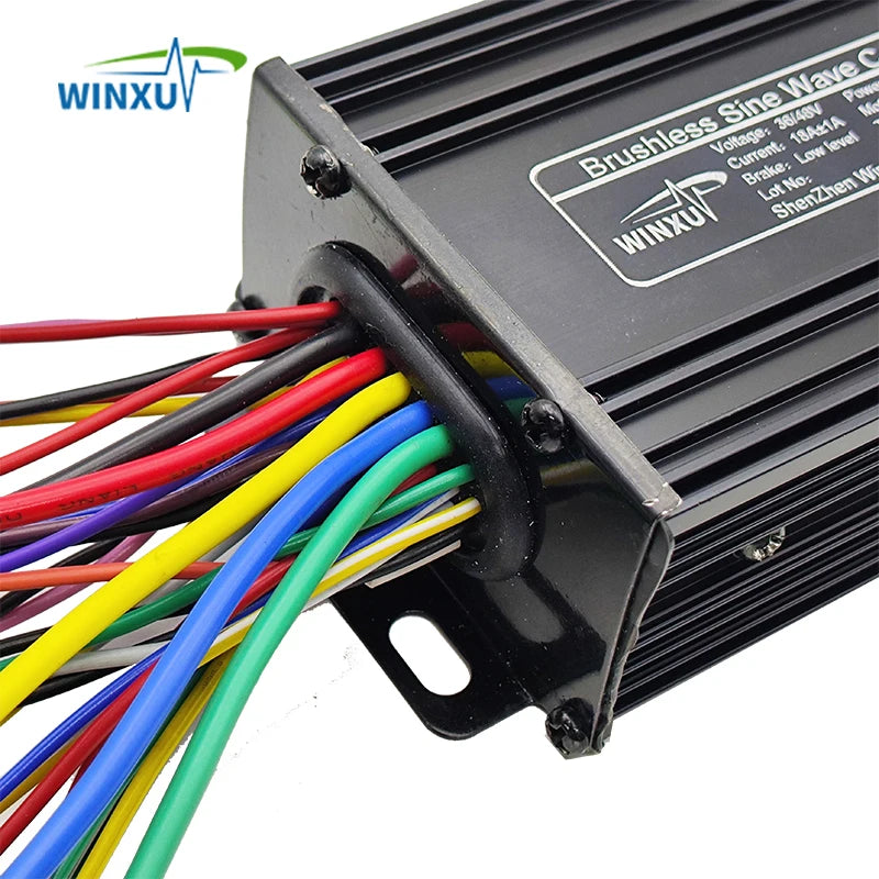 36V 48V 350W 18A E-Scooter Brushless Motor Sine Wave Controller