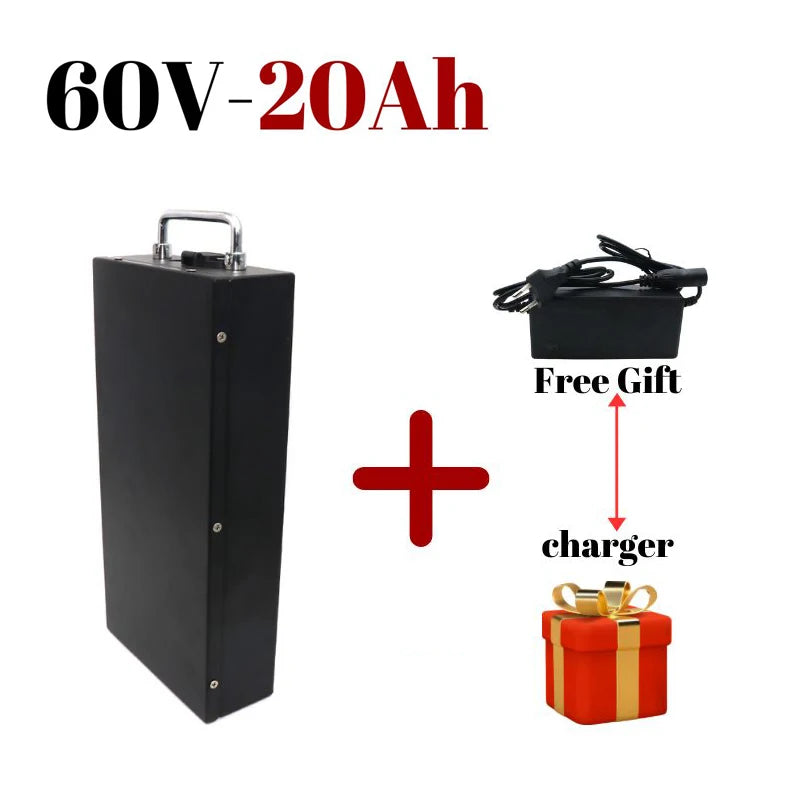 60V 20Ah–40Ah Lithium Battery