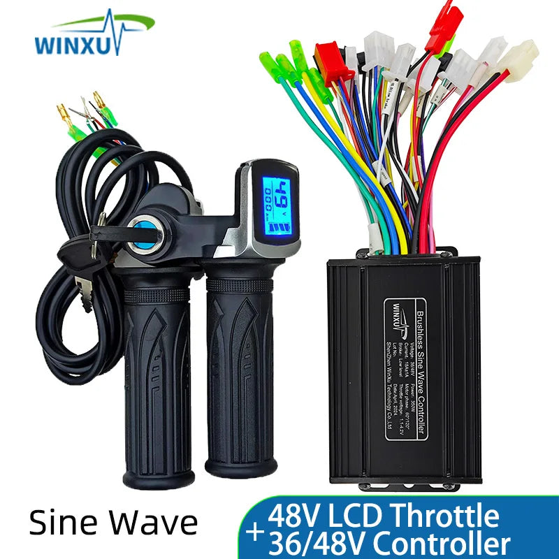 36V 48V 350W 18A E-Scooter Brushless Motor Sine Wave Controller