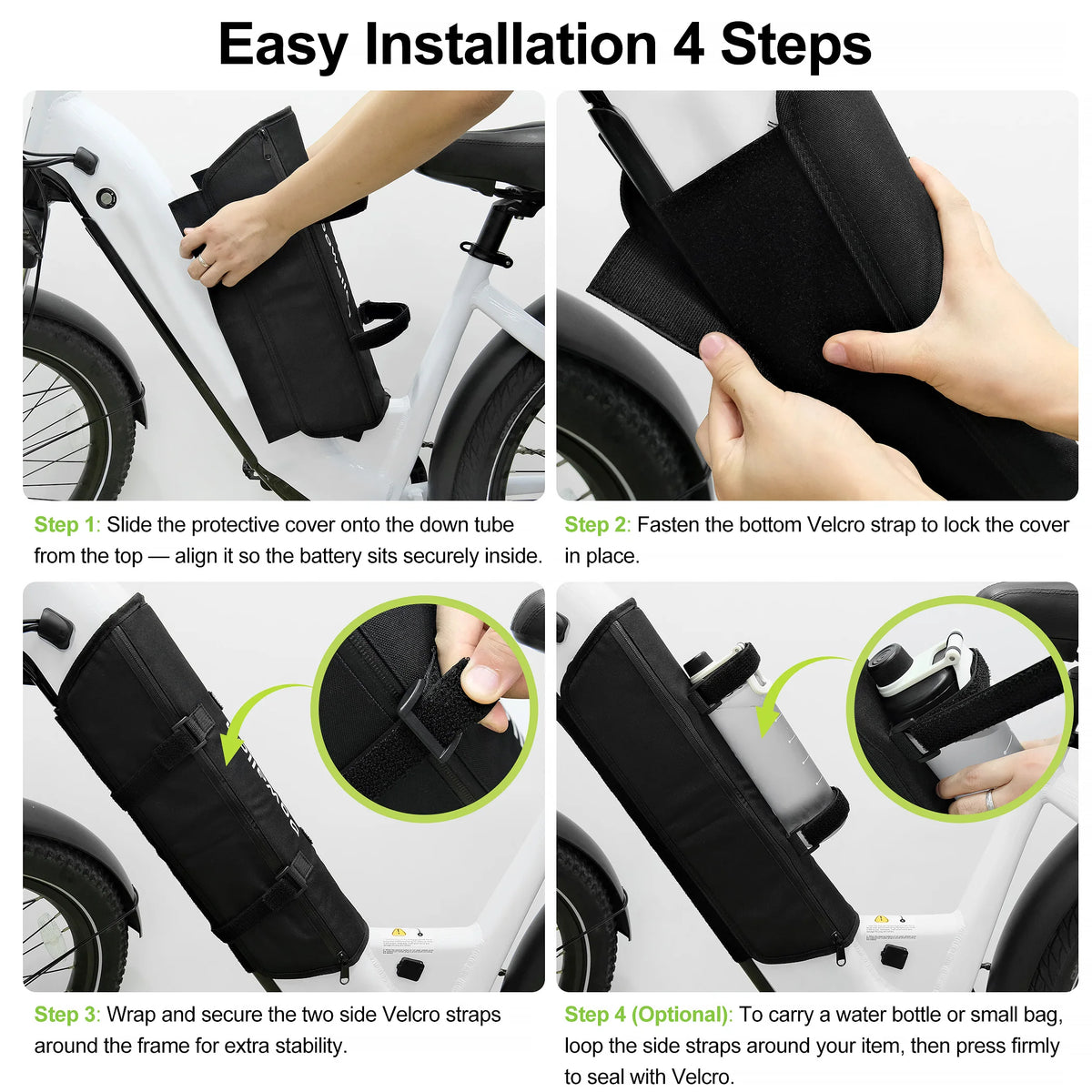 Electric Bicycle Battery Protection Cover