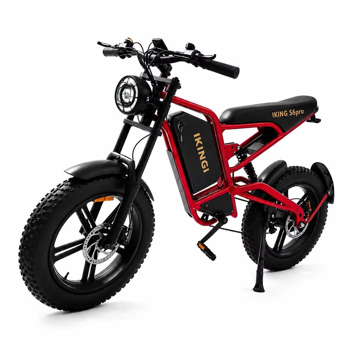 1000W Peak Fat Tire Off-Road E-Bike 48V 15Ah