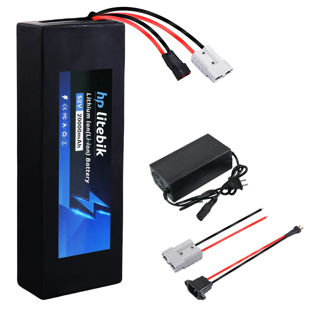 CAO MM 36V 48V 52V Waterproof E-Bike Battery | 200W-2000W Motor