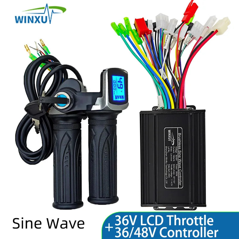 36V 48V 350W 18A E-Scooter Brushless Motor Sine Wave Controller
