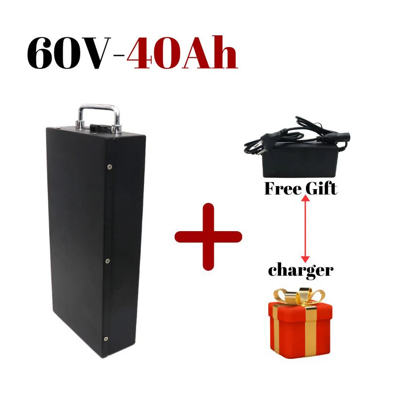 60V 20Ah–40Ah Lithium Battery