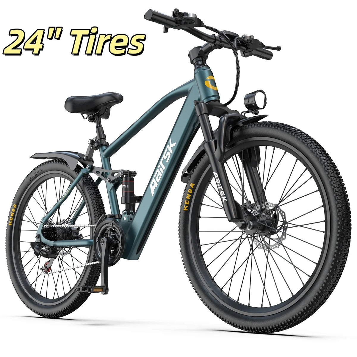 🔥 BUY ONE, GET ONE FREE eBIKE DEAL 🔥750W Peak Full-Suspension Electric Mountain Bike