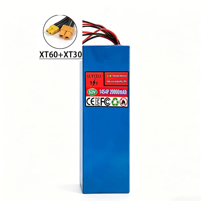 52V 20Ah (1000Wh) High-Output