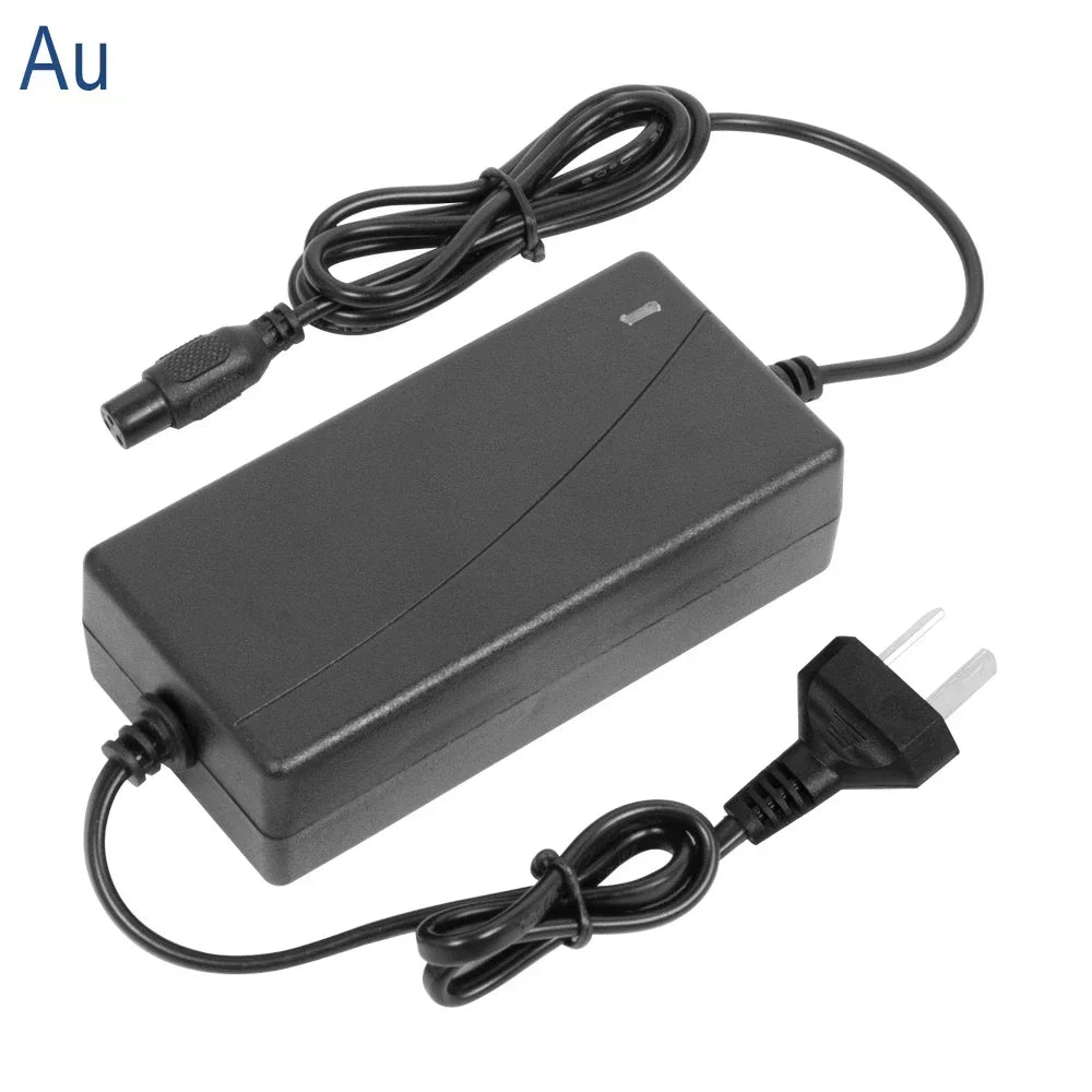 Universal 42V 2A Replacement Battery Charger for Electric Scooters, E-Bikes & Hoverboards