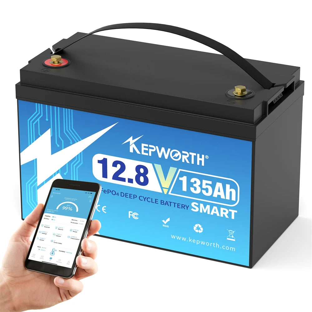 KEPWORTH LiFePO4 Battery 12V 24V 48V