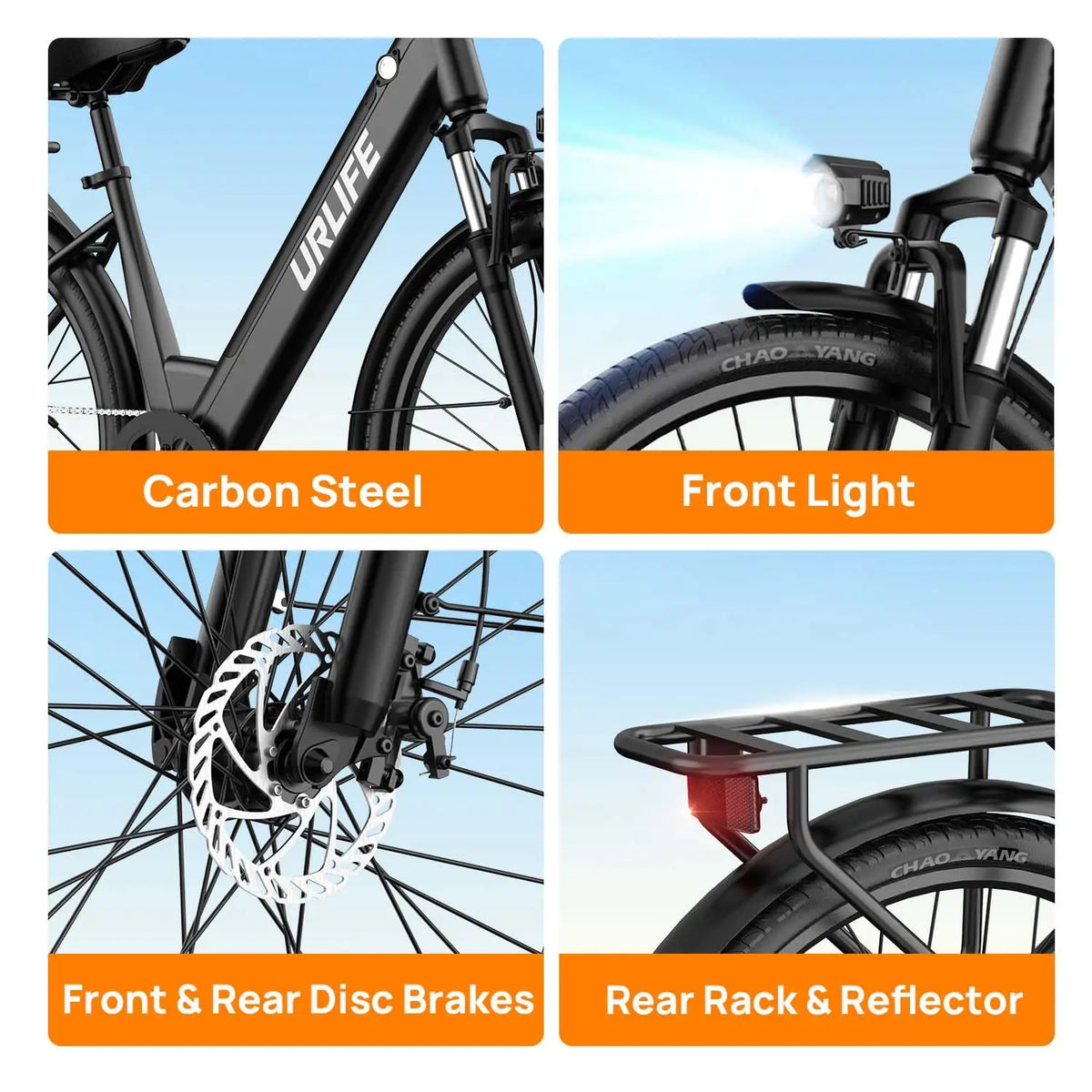 URLIFE E26 Adult Electric Bike | 48V 750W Peak Hydraulic Disc Brakes 🔥 BUY ONE, GET ONE FREE eBIKE DEAL 🔥