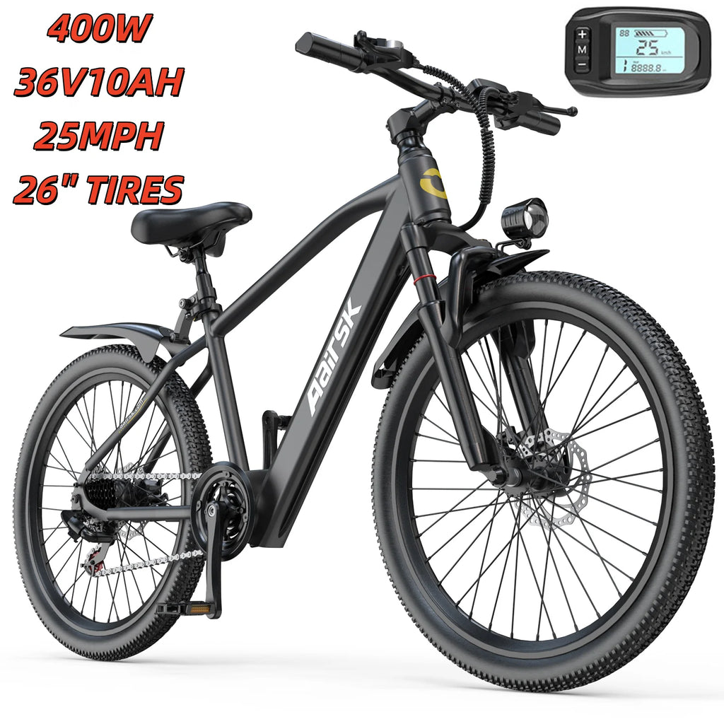 EOEOTWO 26" Fat Tire Electric Bike (Model E01