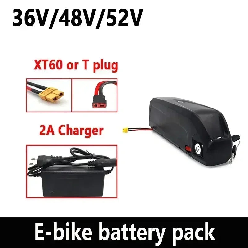 36V / 48V / 52V 20Ah 30Ah with Integrated BMS