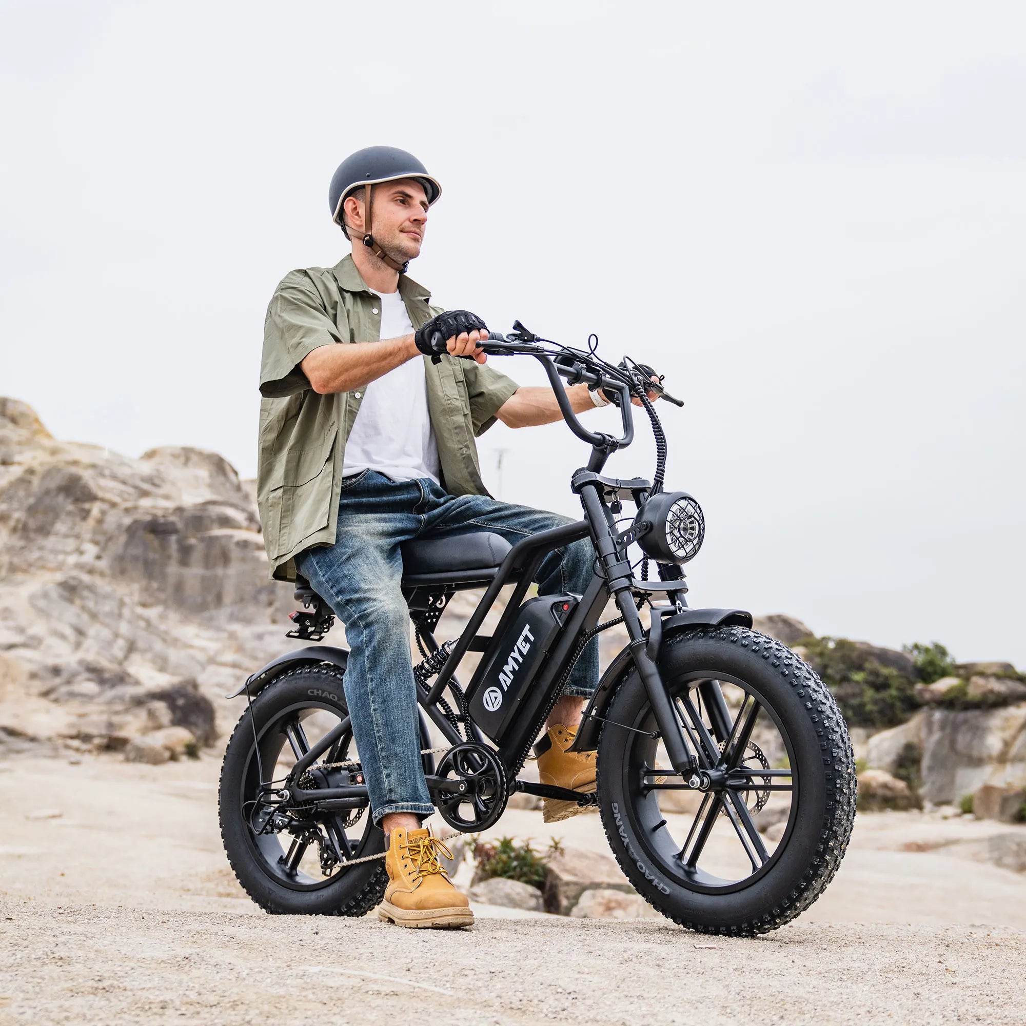 AMYET V9-G60 Electric Bike | 1000W 48V 20AH 20" Fat Tire
