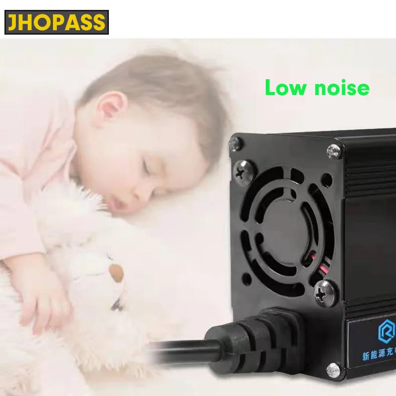JHOPASS 13S 54.6V LCD Smart Battery Charger Matrix