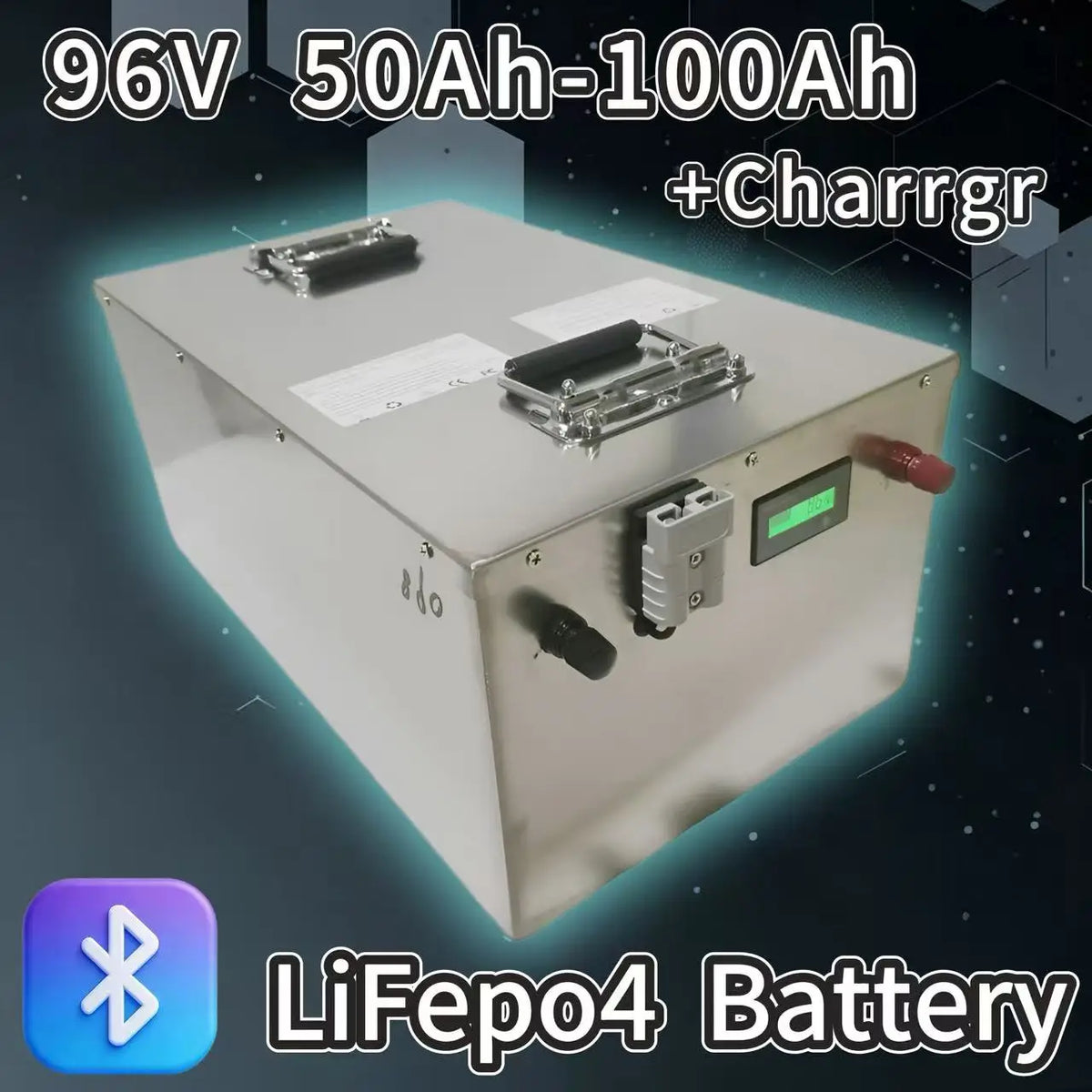 96V LiFePO4 Battery 50Ah–100Ah | ChargeMyEBike