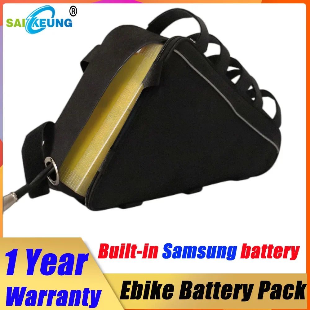 SAIKEUNG Huge-Capacity Triangle E-Bike Battery Series.
