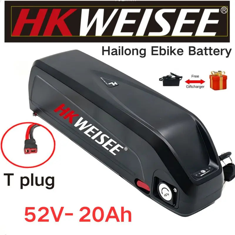 52V 48V 36V 15Ah 20Ah Battery for Bafang