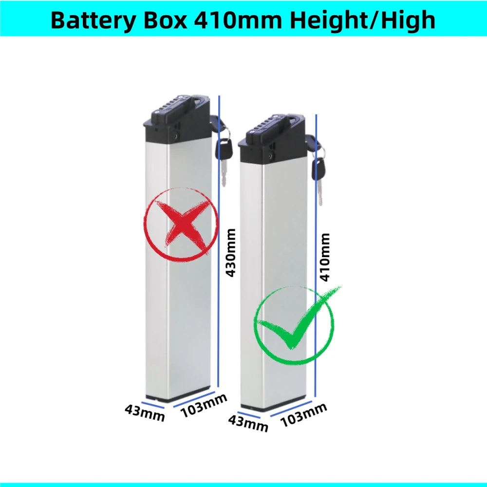Belicore Foldable E-Bike Battery Box | DCH006 ALX009 Shell