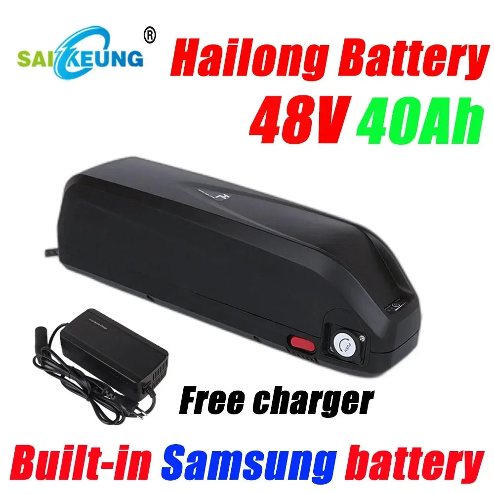 Samsung-Powered 48V High-Capacity E-Bike & Scooter Battery