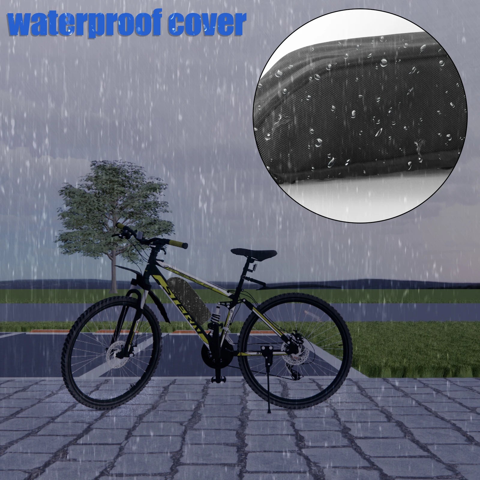 Waterproof &amp; Anti-Mud E-Bike Battery Protective Cover