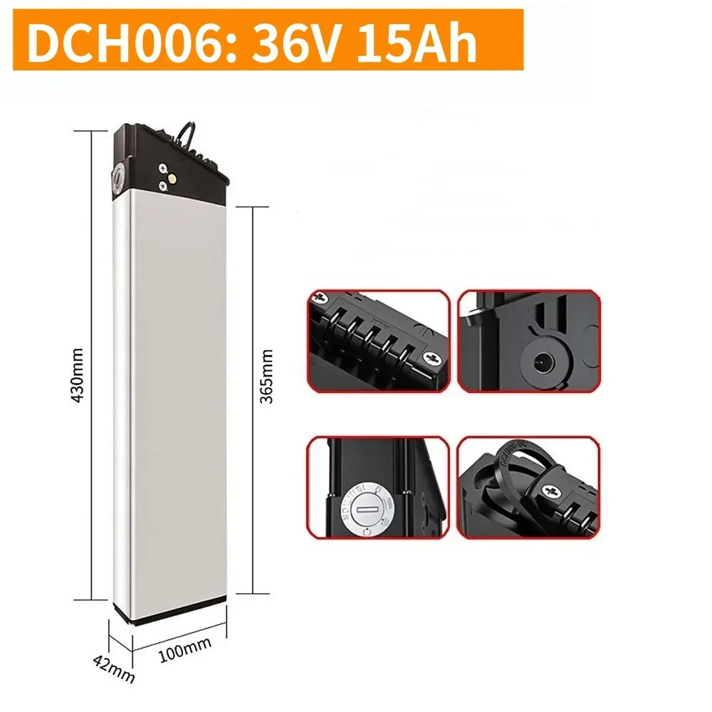 Reoaoone DCH Folding E-Bike Battery | 36V 48V 52V