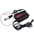OHRIJA XL 36V 48V 5A Lithium Charger 42V 54.6V 5A For 13S 48V Li-ion Battery Charger DC2.5 Connector 67.2V 84V 3.5A Charger OLED