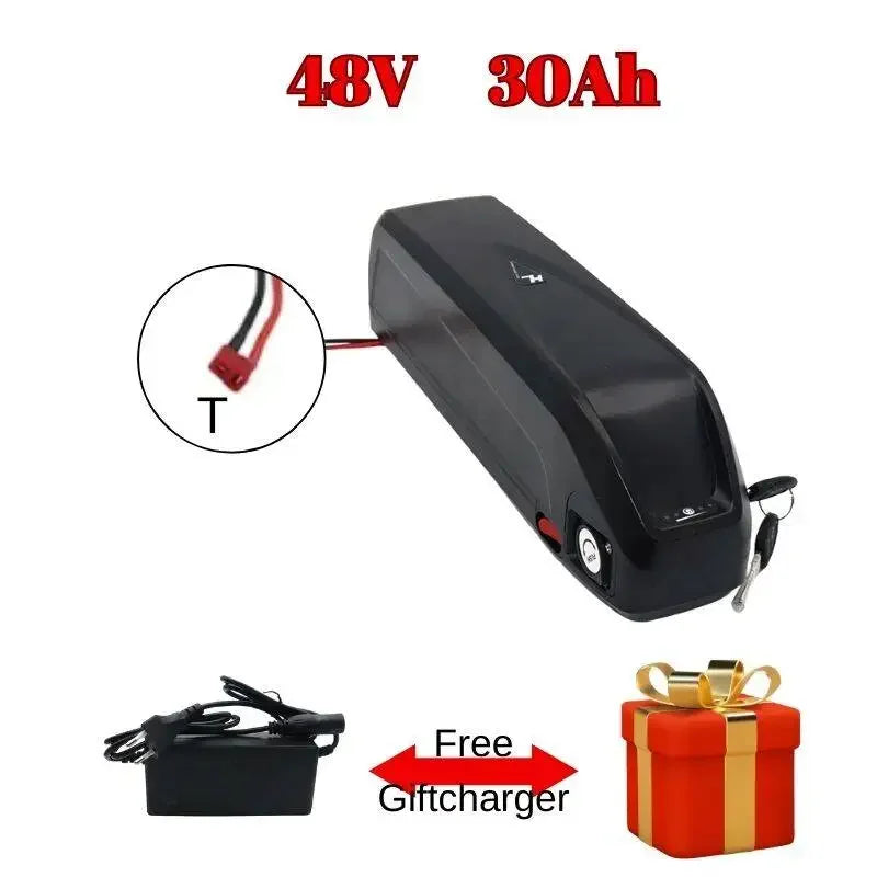 E-Bike Battery 36V 48V 52V | 30Ah & 40Ah High Capacity