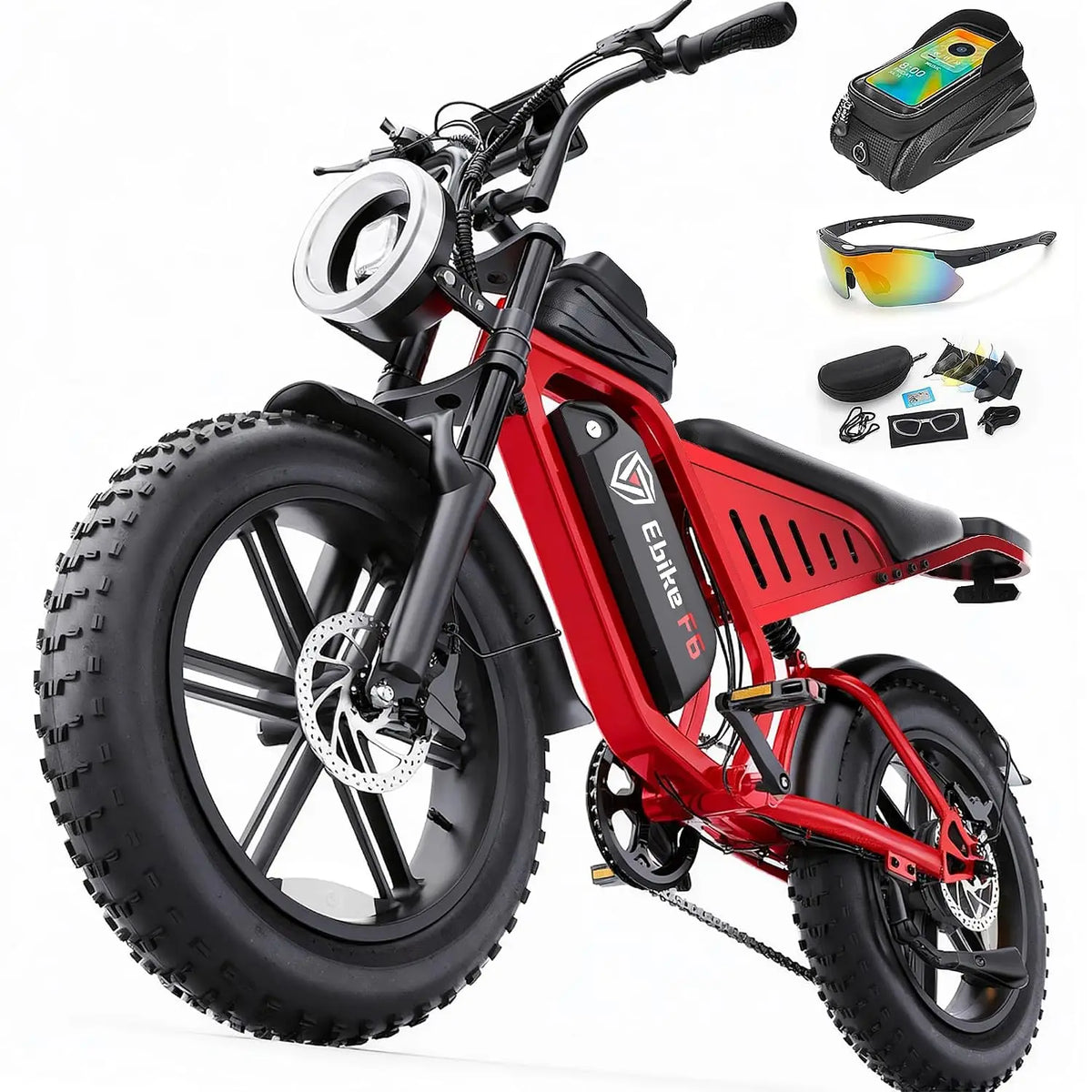 NFC Electric Fat Tire Bike – 48V Removable Battery