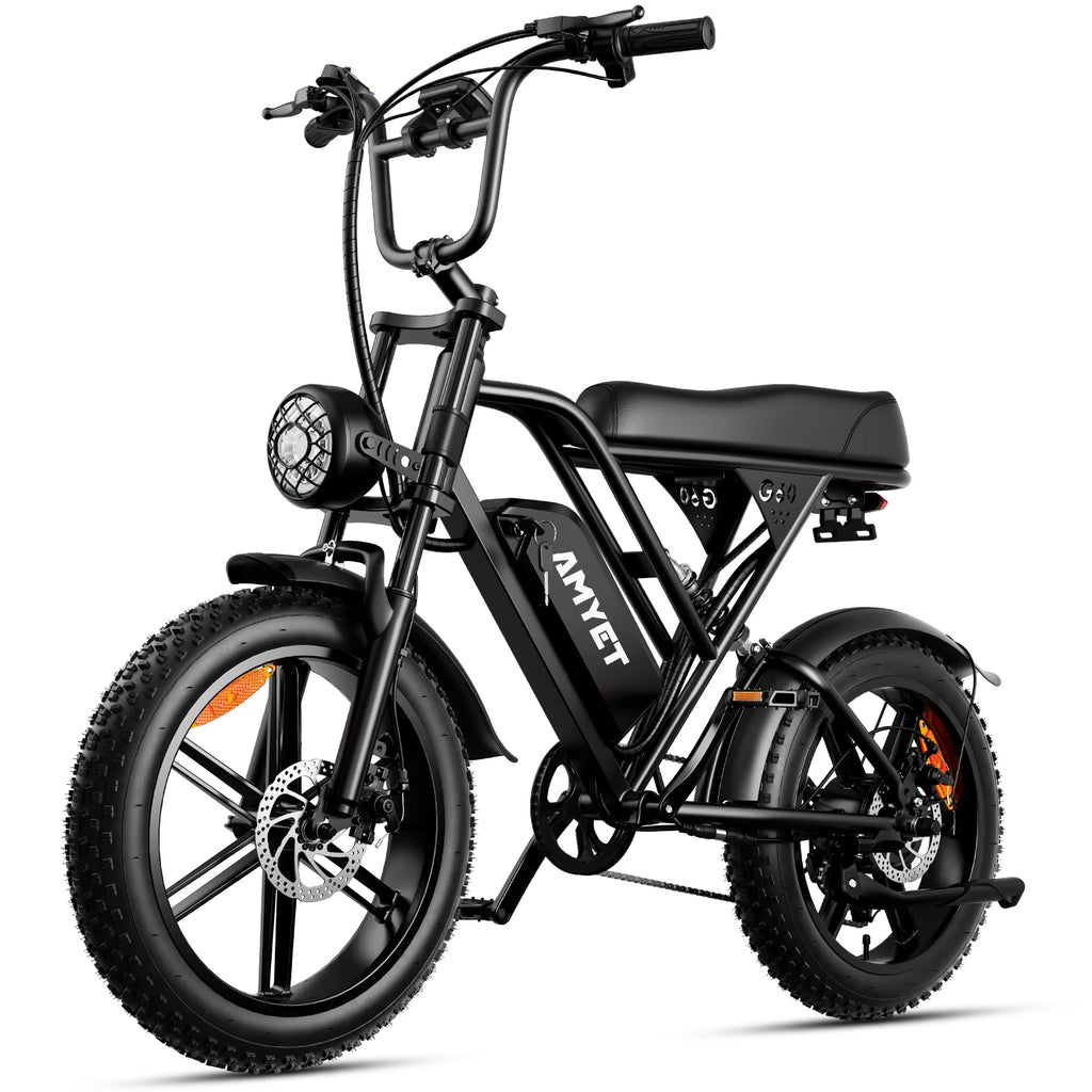 AMYET V9-G60 Electric Bike | 1000W 48V 20AH 20" Fat Tire