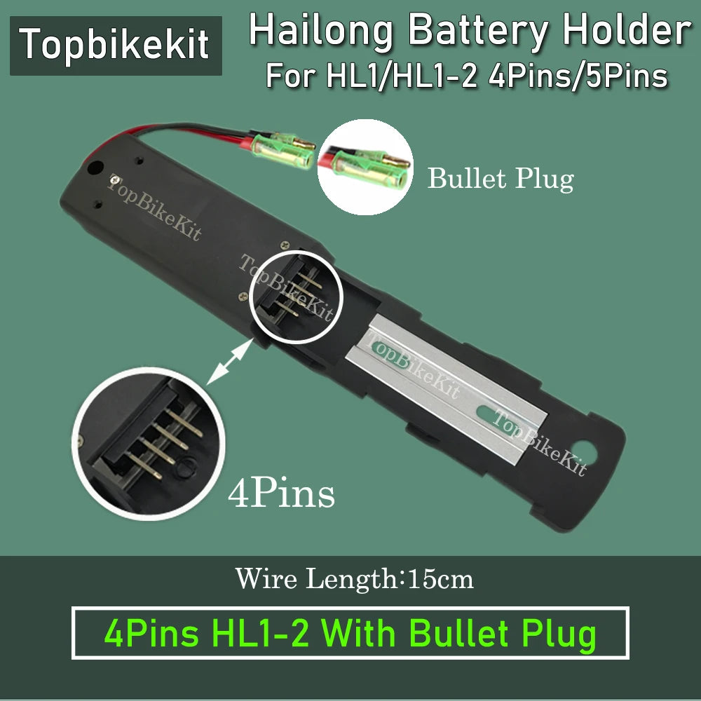 E-Bike Battery Mounting Base Plate | 4-Pin & 5-Pin Holders