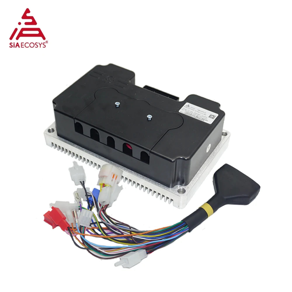 Electronic control module with wiring harness on a white background, featuring the SIAECOSYS logo.
