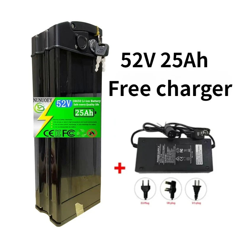 48V / 52V Folding E-Bike Replacement Battery Pack