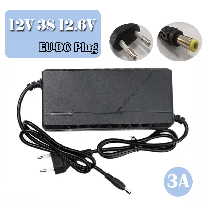 High-Performance Multi-Voltage Lithium Battery Smart Fast Charger (12V–72V / 2A–5A)