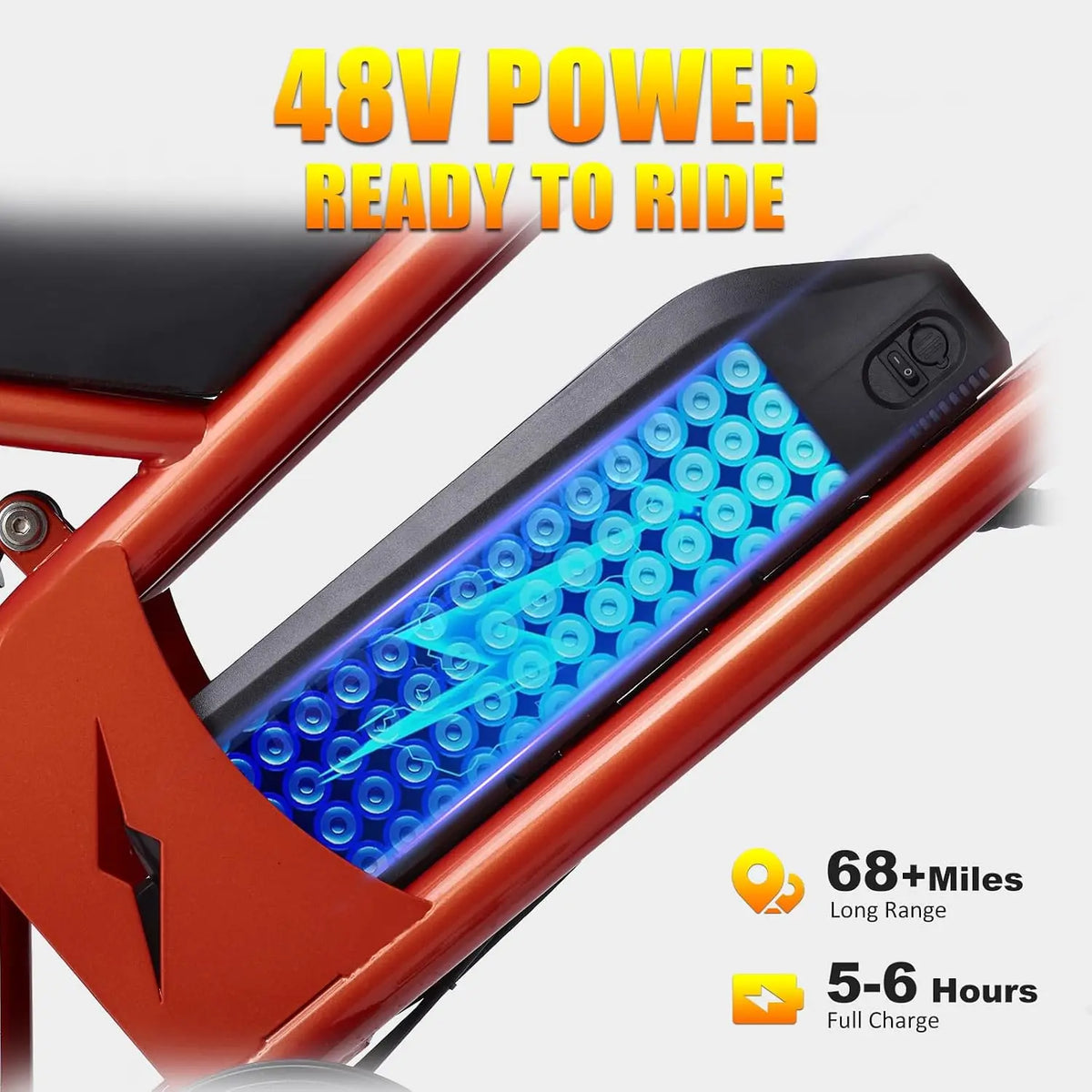 48V adult electric fat tire bike with 20x4-inch tires, 750W motor and retro-inspired commuter design
