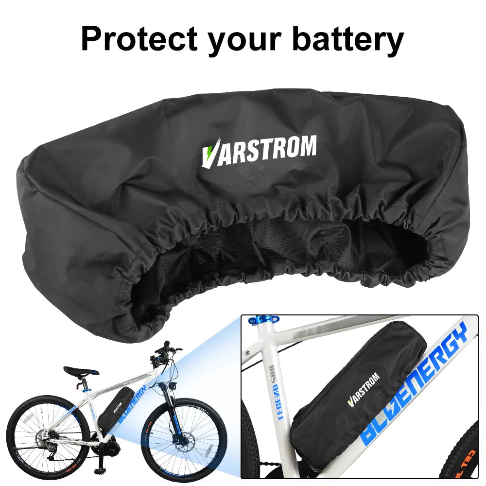 Varstrom Waterproof &amp; Anti-Mud E-Bike Battery Protective Cover