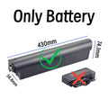 TRILUPO 36V 14Ah lithium ion replacement battery pack tailored for Huffy Vertis ebikes