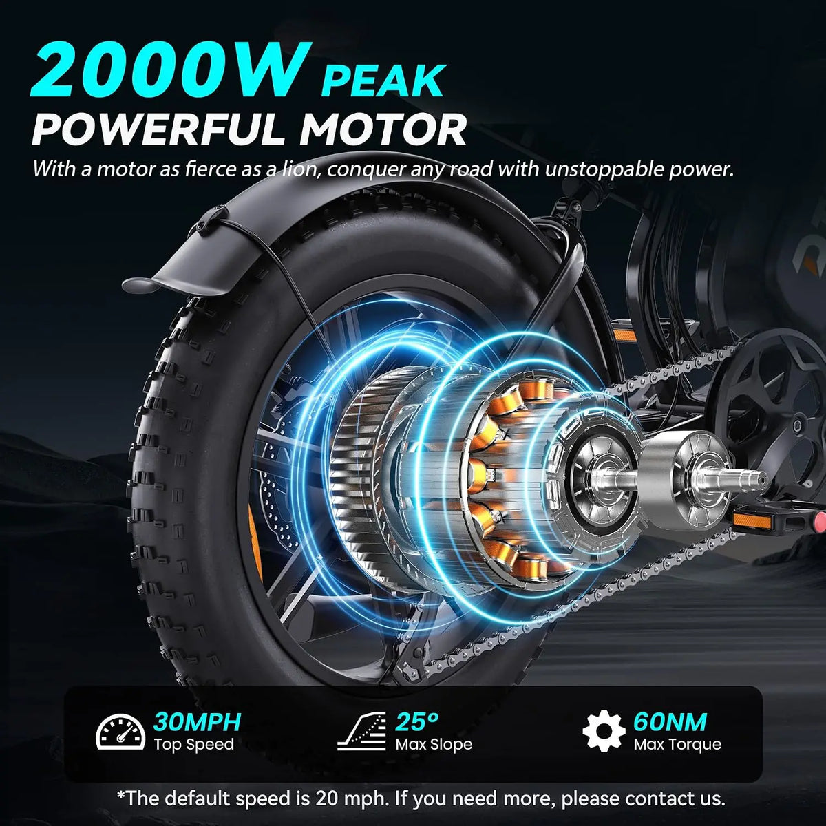 NFC Electric Fat Tire Bike – 48V Removable Battery
