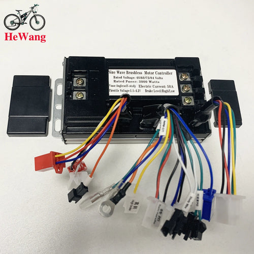 36V-84V 50A Sine Wave Brushless Controller | 500W-3000W