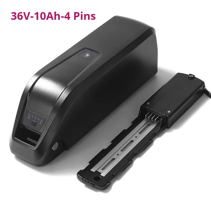 E-Bike Battery 36V 48V 52V | 4-Pin & 5-Pin Base