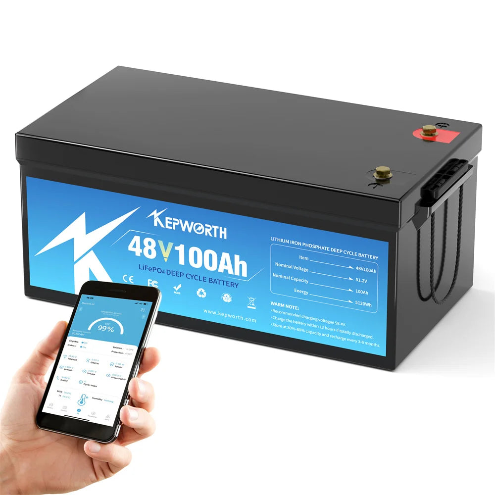 KEPWORTH LiFePO4 Battery 12V 24V 48V