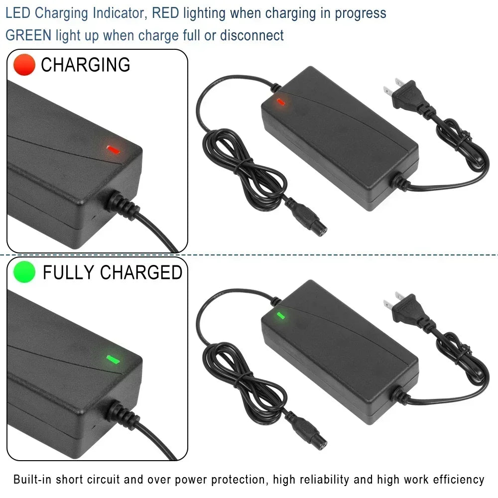 LCQPTW 42V 2A Universal Lithium Battery Charger