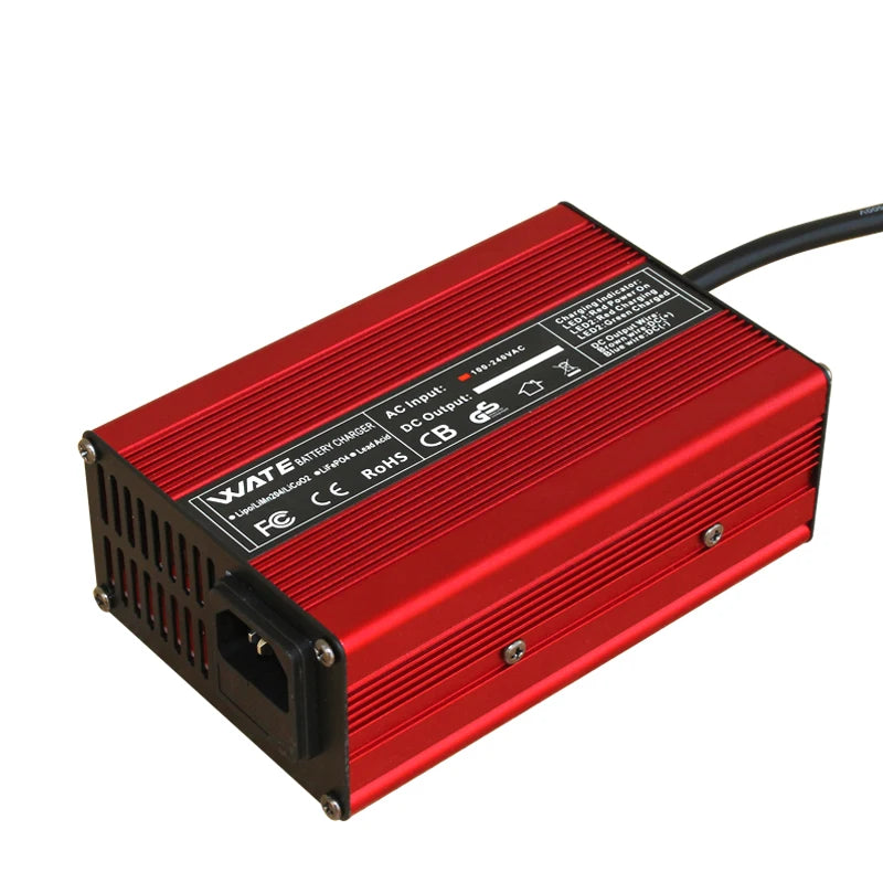 WATE 54.6V 5A Intelligent 300W Aluminum Fast Charger