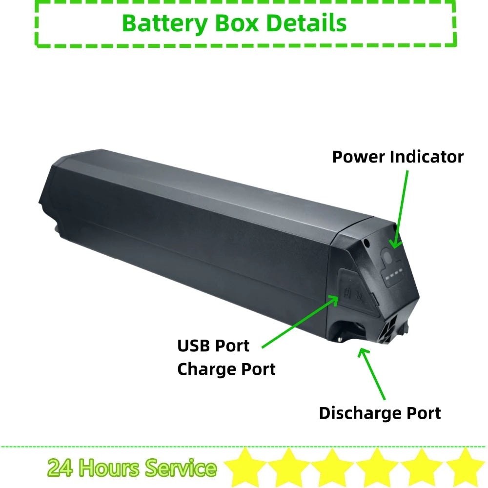 Battery Replacement Shell &amp; Upgrade Case (36V / 48V / 52V)