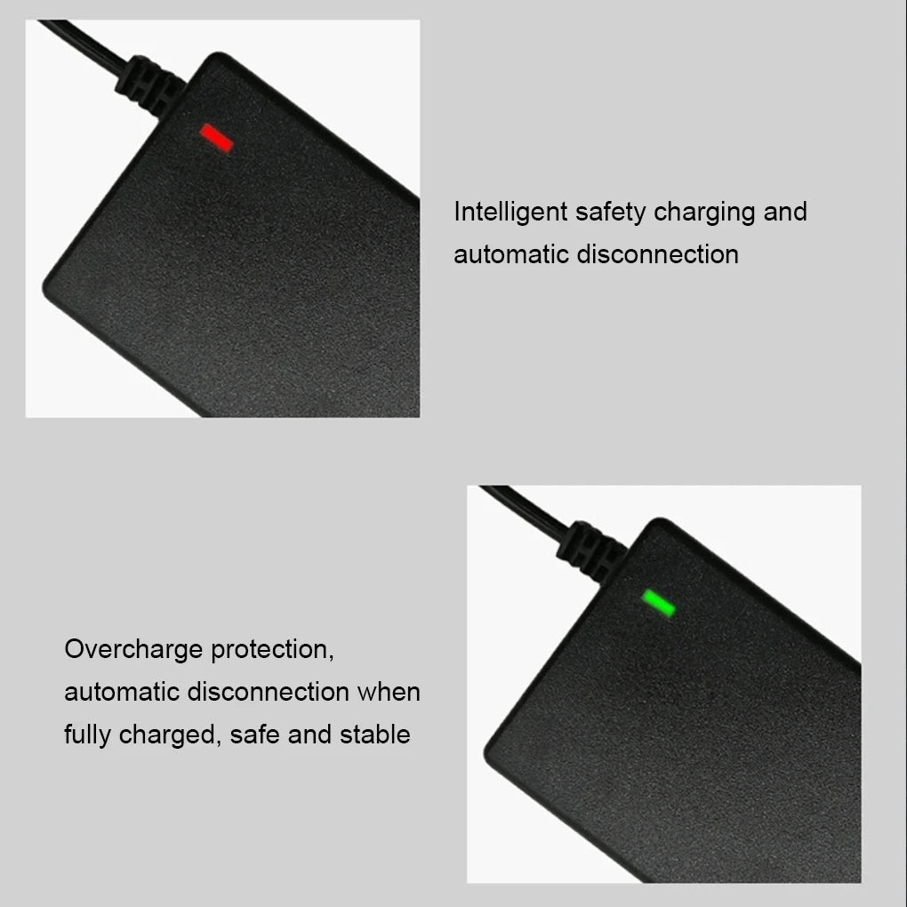 42V 2A Lithium Battery Charger with 5 Connectors | eBike