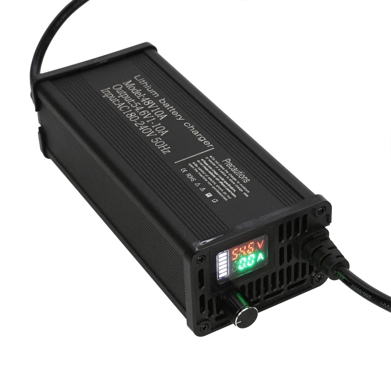 60V Adjustable Fast Charger 1A–20A