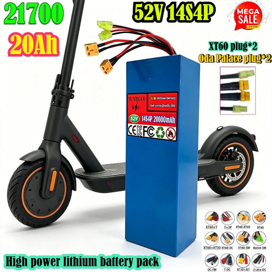 52V 20Ah (1000Wh) High-Output