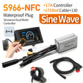 EZKT Sine Wave Waterproof E-Bike Controller Kit