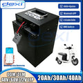 Lifepo4 Battery 72V 60V 48V 20Ah 30Ah 40Ah Lithium batteria with Smart BMS Bluetooth for TWO Wheelers Three Wheelers EV