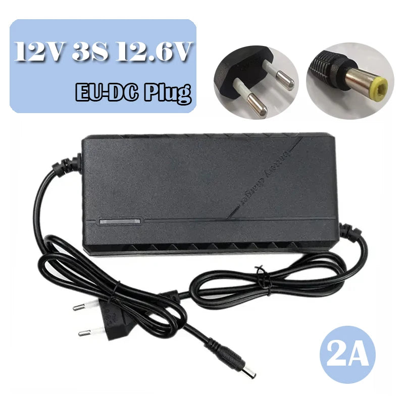 High-Performance Multi-Voltage Lithium Battery Smart Fast Charger (12V–72V / 2A–5A)