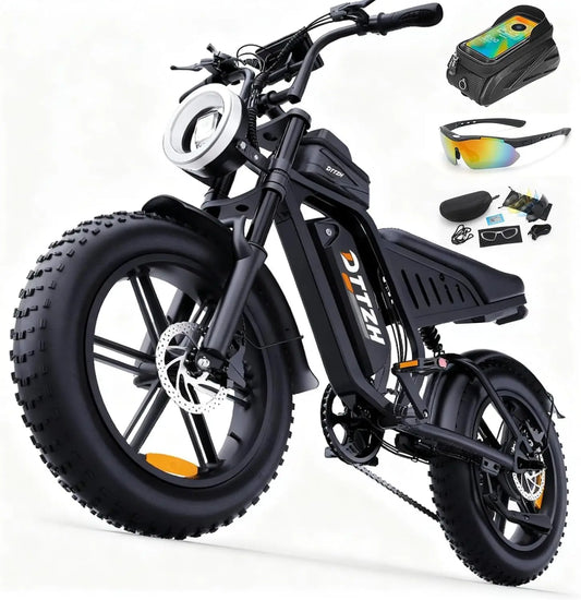NFC Electric Fat Tire Bike – 48V Removable Battery